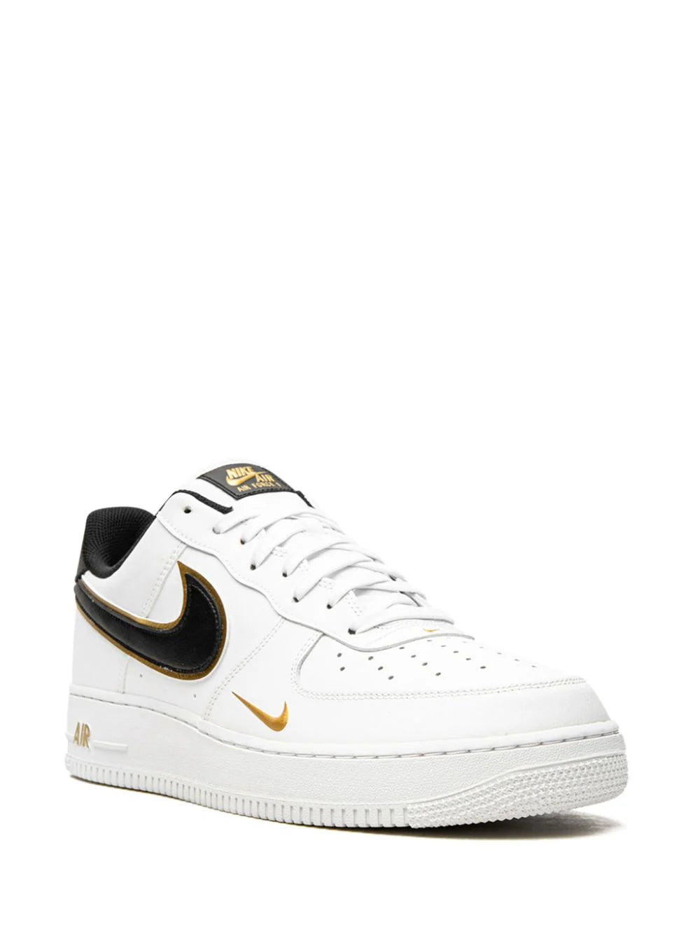 Nike Air Force 1 Low '07 LV8 Double Swoosh White Metallic Gold (unisex)