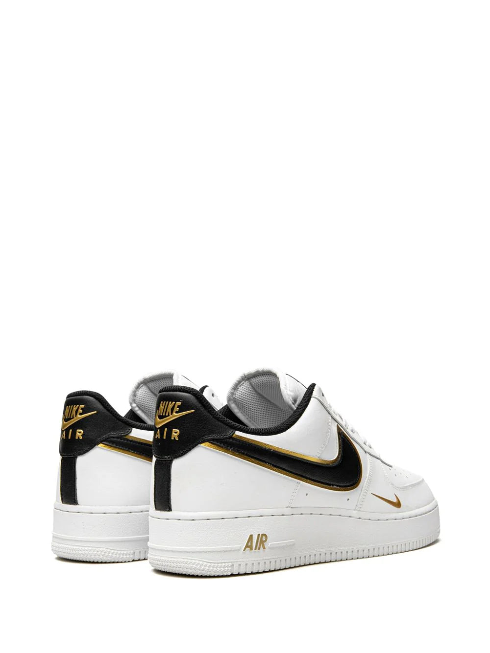 Nike Air Force 1 Low '07 LV8 Double Swoosh White Metallic Gold (unisex)