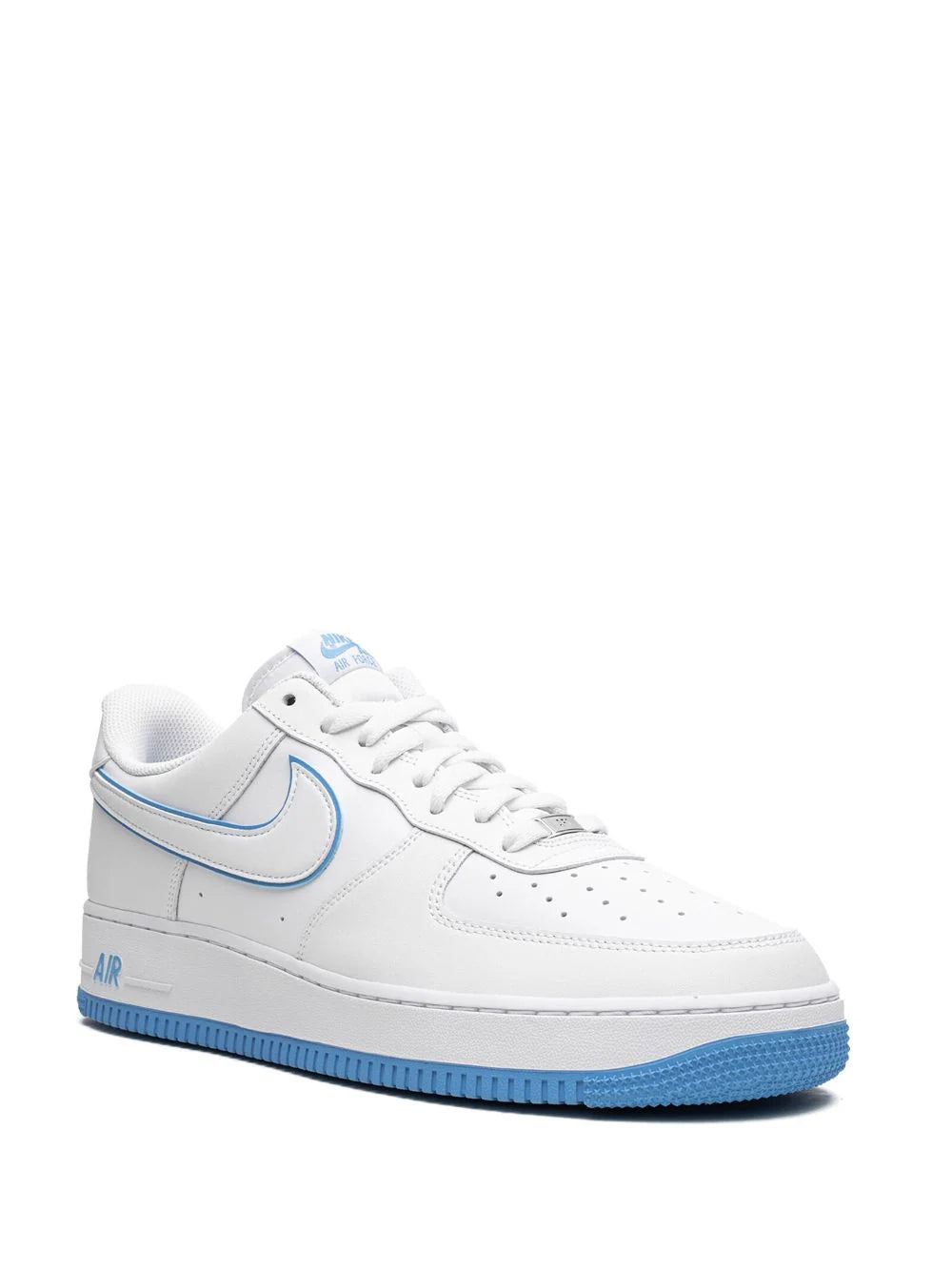 Nike Air Force 1 '07 Low White University Blue Sole (unisex)