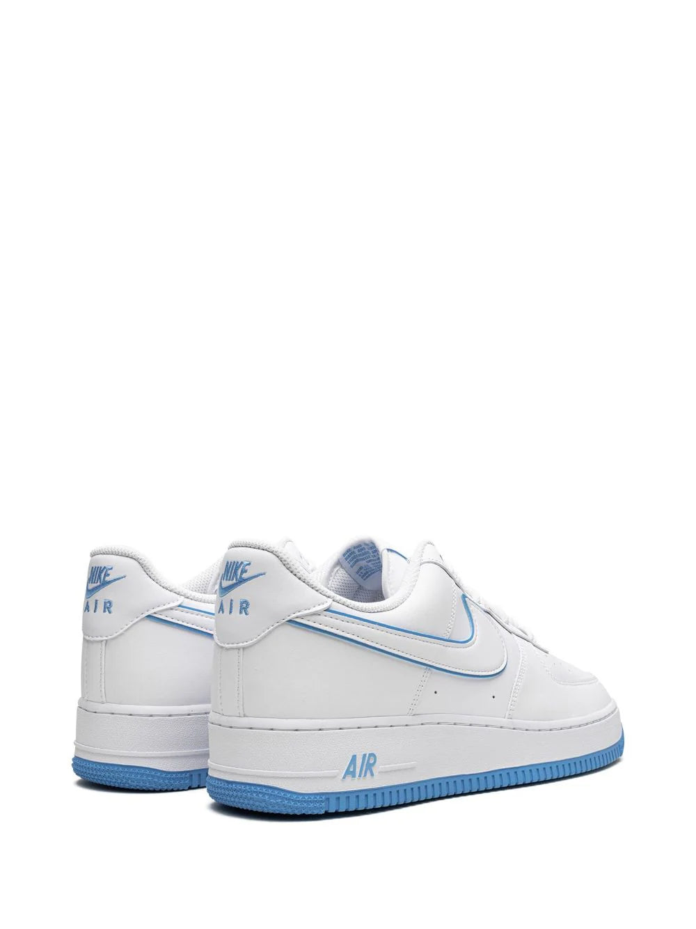 Nike Air Force 1 '07 Low White University Blue Sole (unisex)